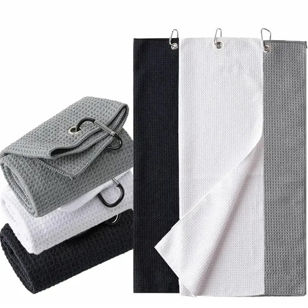 12 " x 20 " Microfiber Waffle Golf Towel