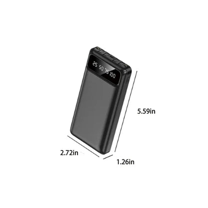 20000mAh Multifunctional Portable Wired Lighting Power Bank
