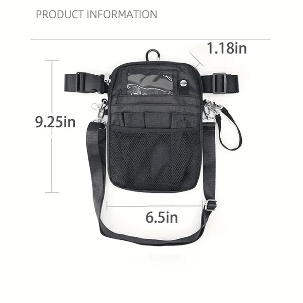 Adjustable versatile medical gear pockets nurse fanny pack