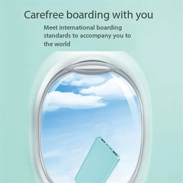 Multifunctional portable practical ultra-thin power bank