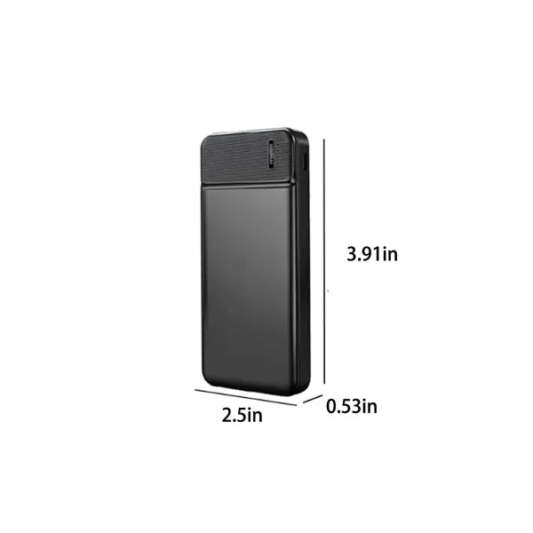 Portable practical ultra-thin 5000MAH mobile power bank