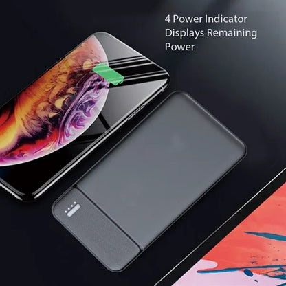 Portable practical ultra-thin 5000MAH mobile power bank
