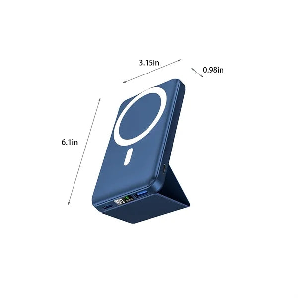10000mah phone stand portable charger magnetic power bank