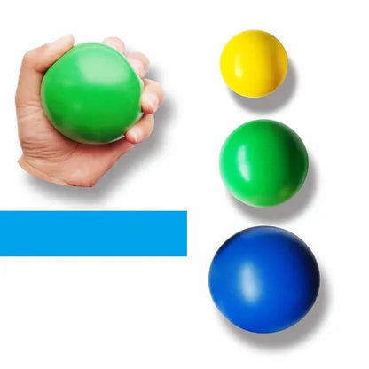 Kids adults hand exercise toys foam stress squeeze balls