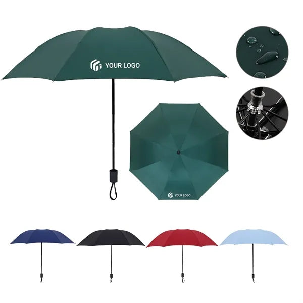 Unisex Portable Sturdy Fully Automatic Folding Umbrella