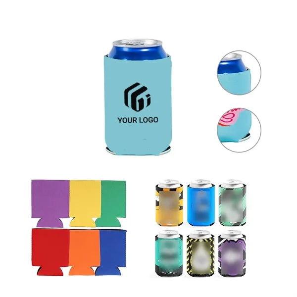 Fully customized BBQs Party Favor Beer Can Cooler Sleeve