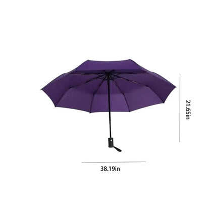 Compact Portable Windproof Automatic Travel Umbrella