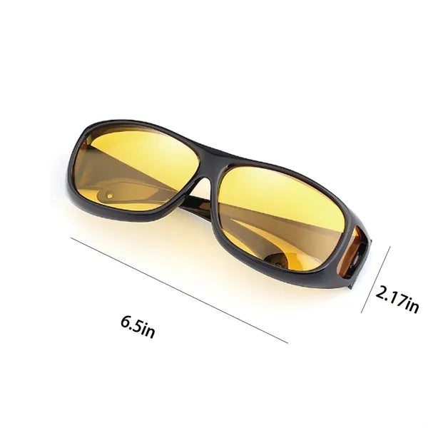 High Definition Night Driving travel Wrap Around Glasses