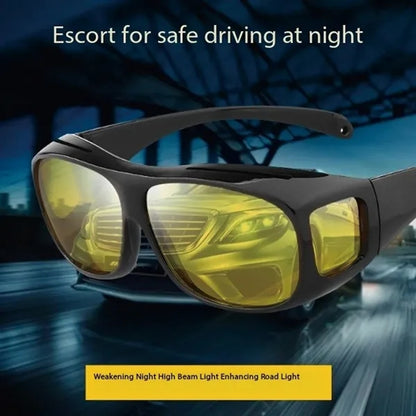 High Definition Night Driving travel Wrap Around Glasses