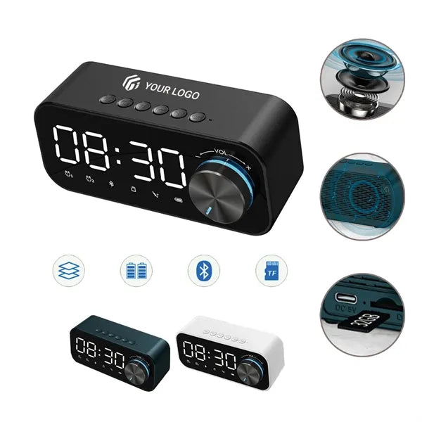 Multifunctional Portable Radio Bedside Digital Alarm Clock