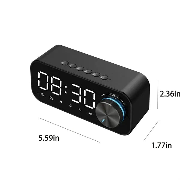 Multifunctional Portable Radio Bedside Digital Alarm Clock