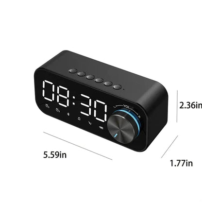 Multifunctional Portable Radio Bedside Digital Alarm Clock