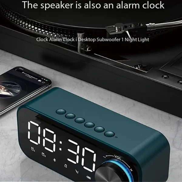 Multifunctional Portable Radio Bedside Digital Alarm Clock