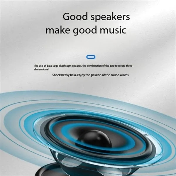 Multifunctional Portable Radio Bedside Digital Alarm Clock