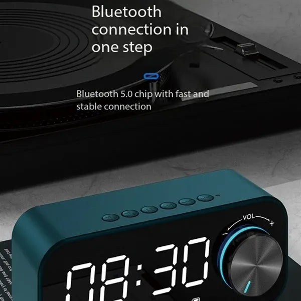 Multifunctional Portable Radio Bedside Digital Alarm Clock