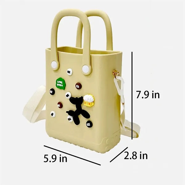 DIY Crossbody Beach Jelly Bag
