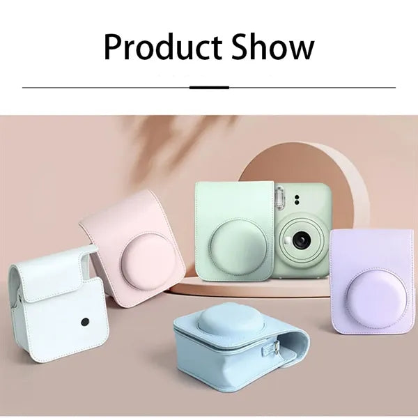 Instant Camera Case Bag with Adjustable Strap