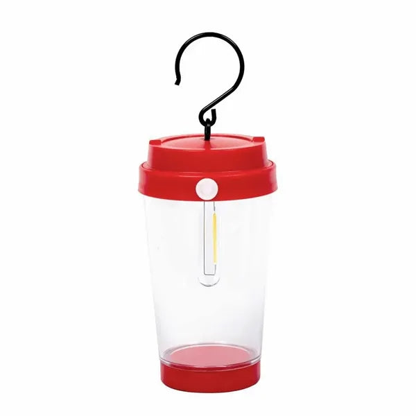 LED Cup Shape Camping Lantern Decorative Lamp with Hook