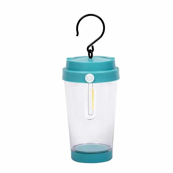 LED Cup Shape Camping Lantern Decorative Lamp with Hook
