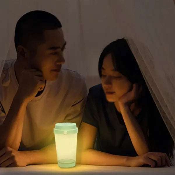 LED Cup Shape Camping Lantern Decorative Lamp with Hook