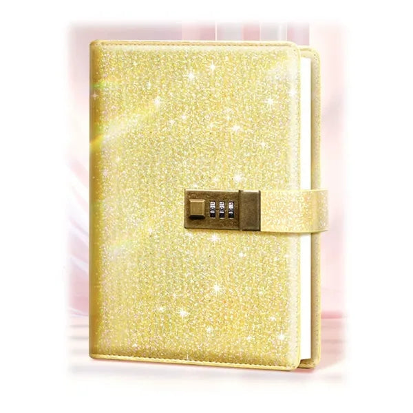 A5 Digital Password Notebook with Combination Lock Card Slot