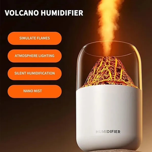 Portable Mini Volcano and Planet Shape Air Purifier