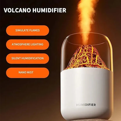 Portable Mini Volcano and Planet Shape Air Purifier
