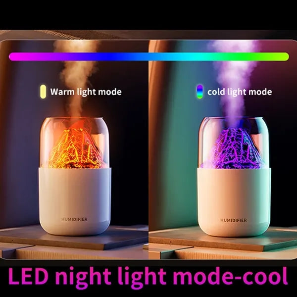 Portable Mini Volcano and Planet Shape Air Purifier