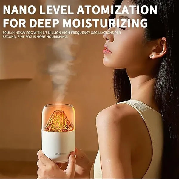 Portable Mini Volcano and Planet Shape Air Purifier