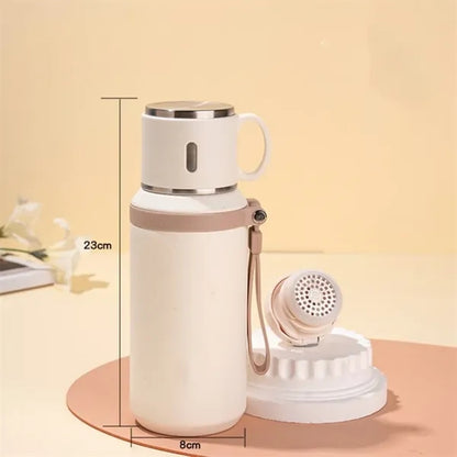 20oz Stainless Steel Thermo Insulated Bottle with Cup