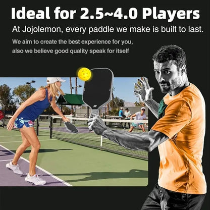 T700 Raw Carbon Fiber Pickleball Paddle Set