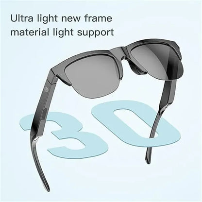 Smart Waterproof Sunglasses with Bluetooth Speaker