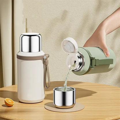 20oz Stainless Steel Thermo Insulated Bottle with Cup