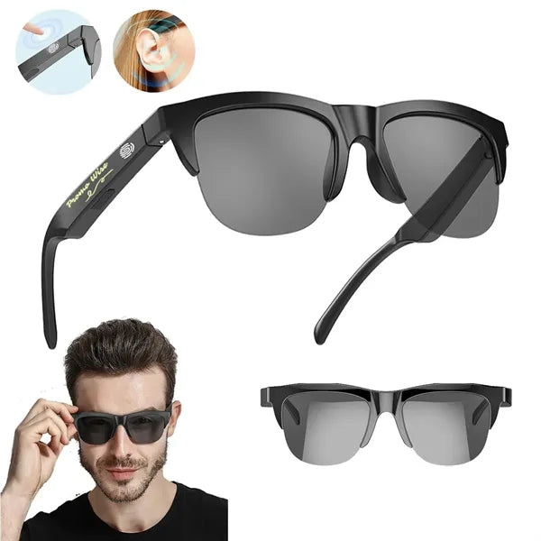 Smart Waterproof Sunglasses with Bluetooth Speaker