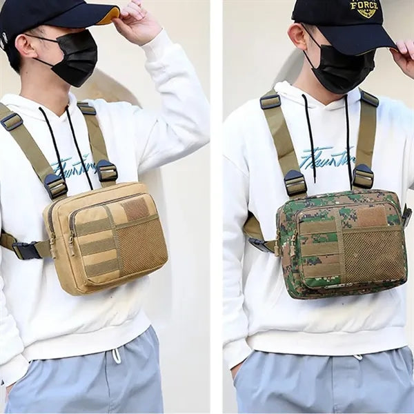 Sports Tactical Chest Bag for Outdoor Use