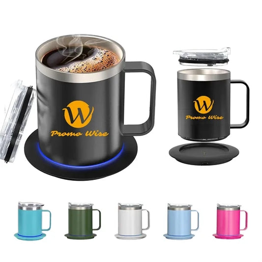 Self-heating Double-Layer Stainless Steel Mug Set