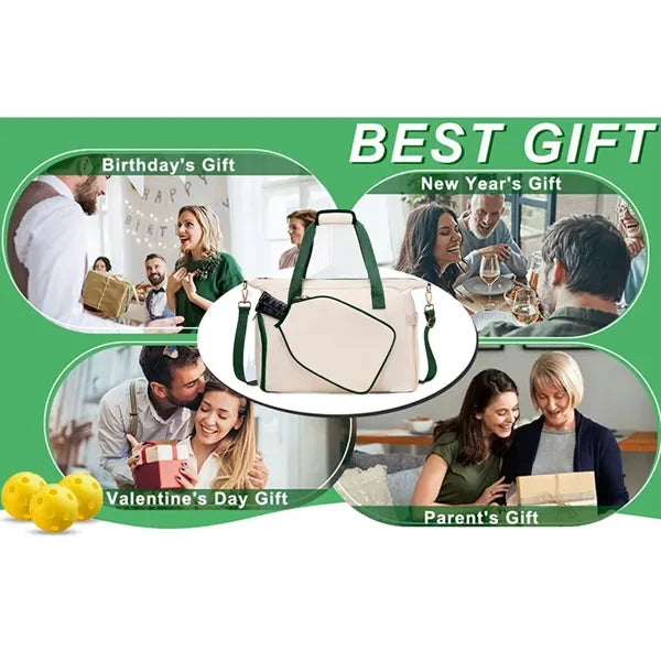 Sports Duffle Shoulder Bag for Gym Pickleball