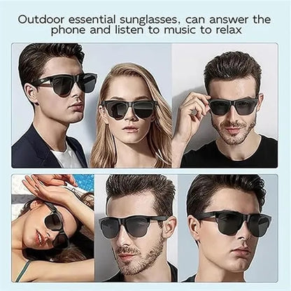 Smart Waterproof Sunglasses with Bluetooth Speaker