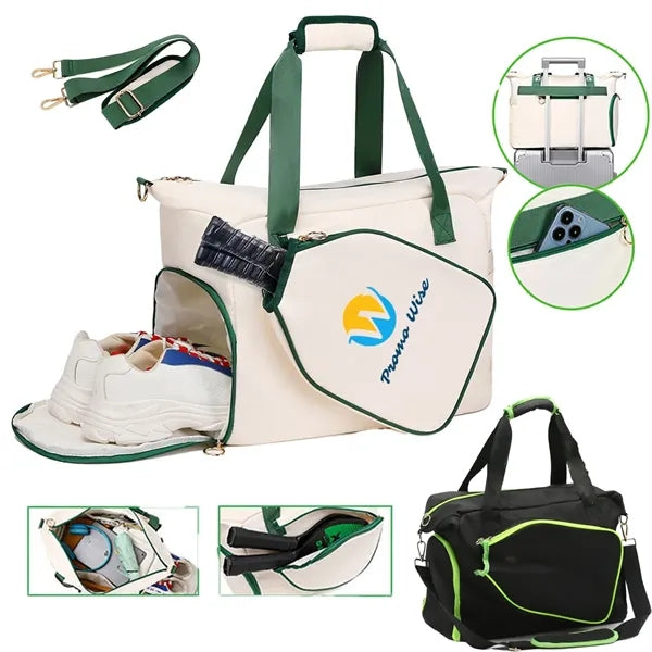 Sports Duffle Shoulder Bag for Gym Pickleball