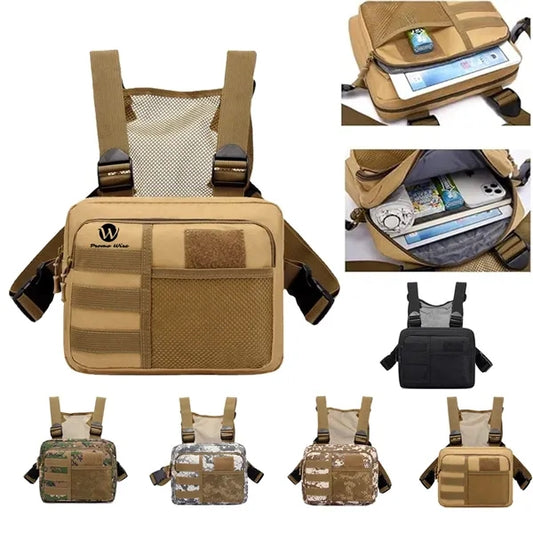 Sports Tactical Chest Bag for Outdoor Use