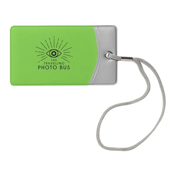 Two Tone Luggage Tag