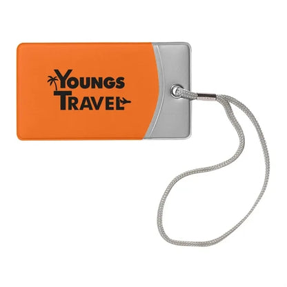 Two Tone Luggage Tag