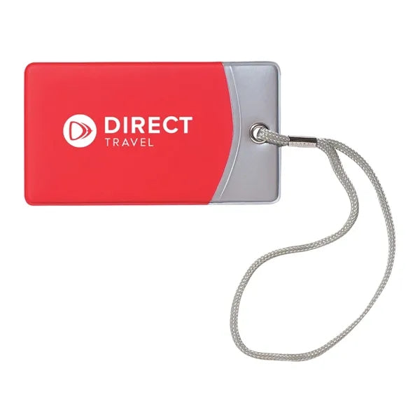 Two Tone Luggage Tag