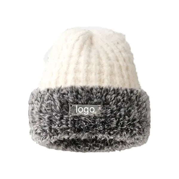 MOQ50PCS Knit Hat Windproof Outdoor Autumn and Winter