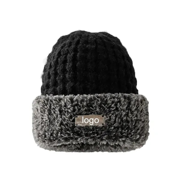 MOQ50PCS Knit Hat Windproof Outdoor Autumn and Winter