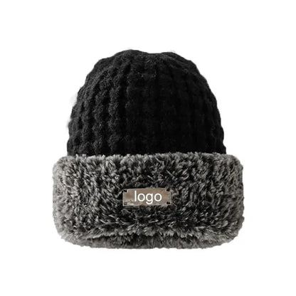 MOQ50PCS Knit Hat Windproof Outdoor Autumn and Winter