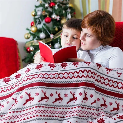 Christmas Sherpa Fleece Throw Blanket 50"x60"