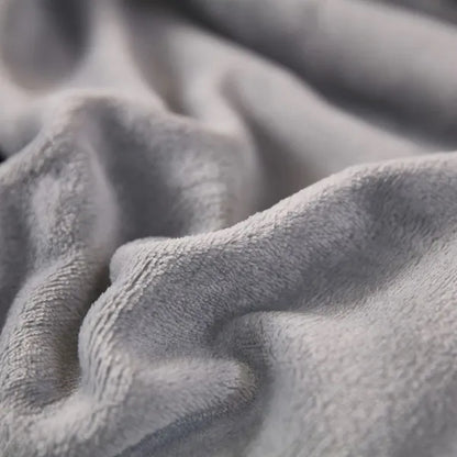 Sherpa Fleece Throw Blanket Twin Size For Couch