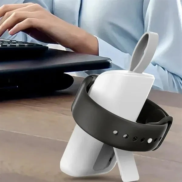 Portable 2 in 1 Wireless Watch Charger Power Bank
