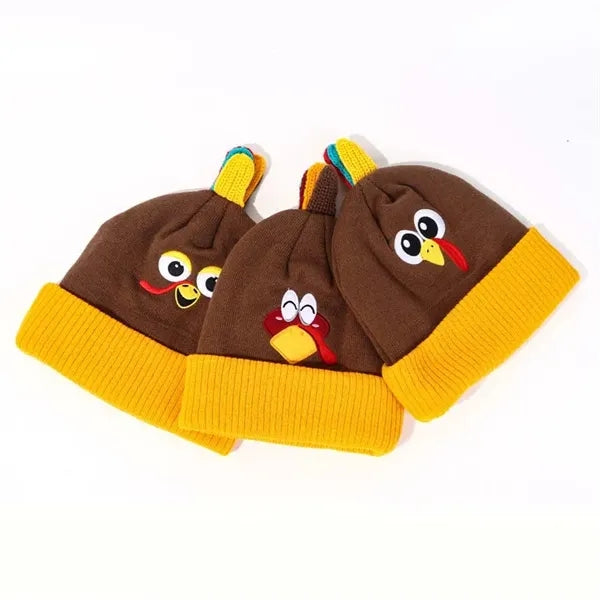 Turkey Thanksgiving Beanie